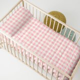 Sengetppe (vattppe) HappyFriday BASIC KIDS Pink 100 x 130 cm Vugge til baby #6