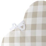 Barnesengbeskytter HappyFriday Basic Kids Vichy Beige 60 x 40 cm #2