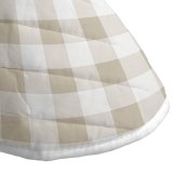 Sengetppe (vattppe) HappyFriday Basic Vichy Beige 180 x 260 cm #5