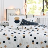 Pudebetrk HappyFriday Blanc Golden dots Multifarvet 2 Dele #6