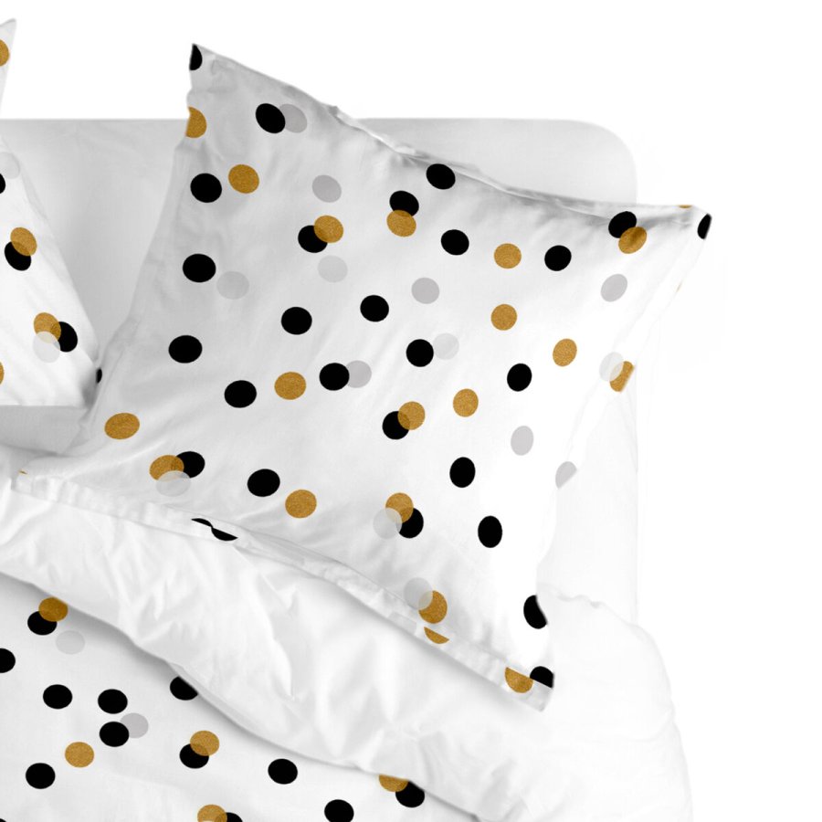 Pudebetrk HappyFriday Blanc Golden Dots Multifarvet 60 x 60 cm #4