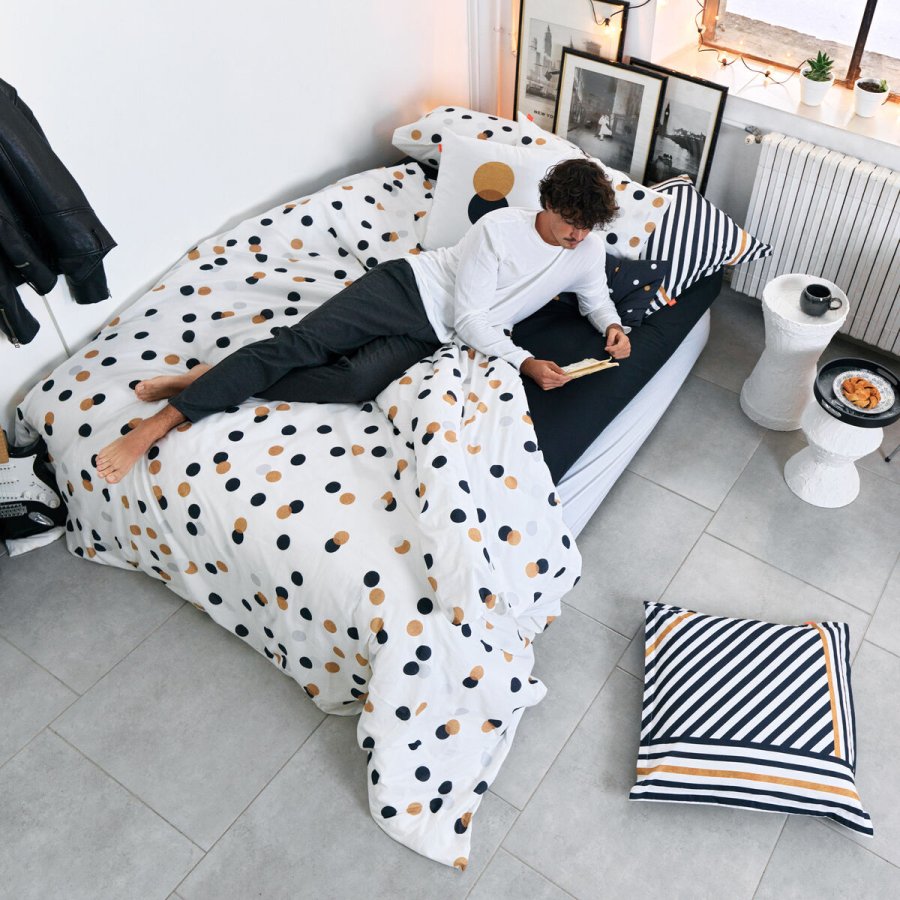Nordisk cover HappyFriday Blanc Golden dots Multifarvet 220 x 220 cm #3