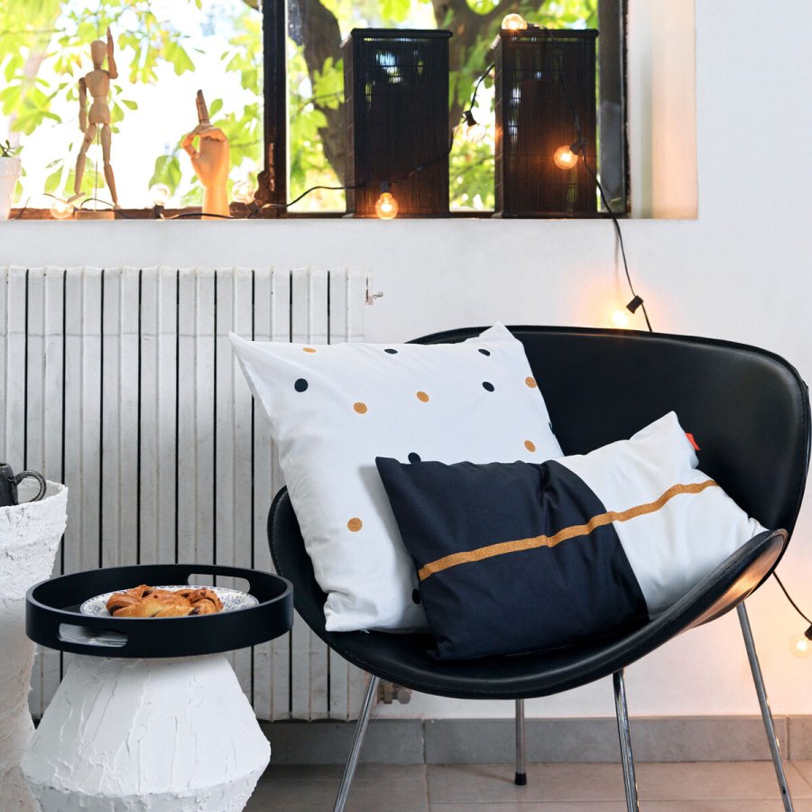 Nordisk cover HappyFriday Blanc Golden dots Multifarvet 220 x 220 cm #5