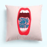 Pudebetrk HappyFriday Aware Lips Multifarvet 50 x 50 cm 2 Dele #5