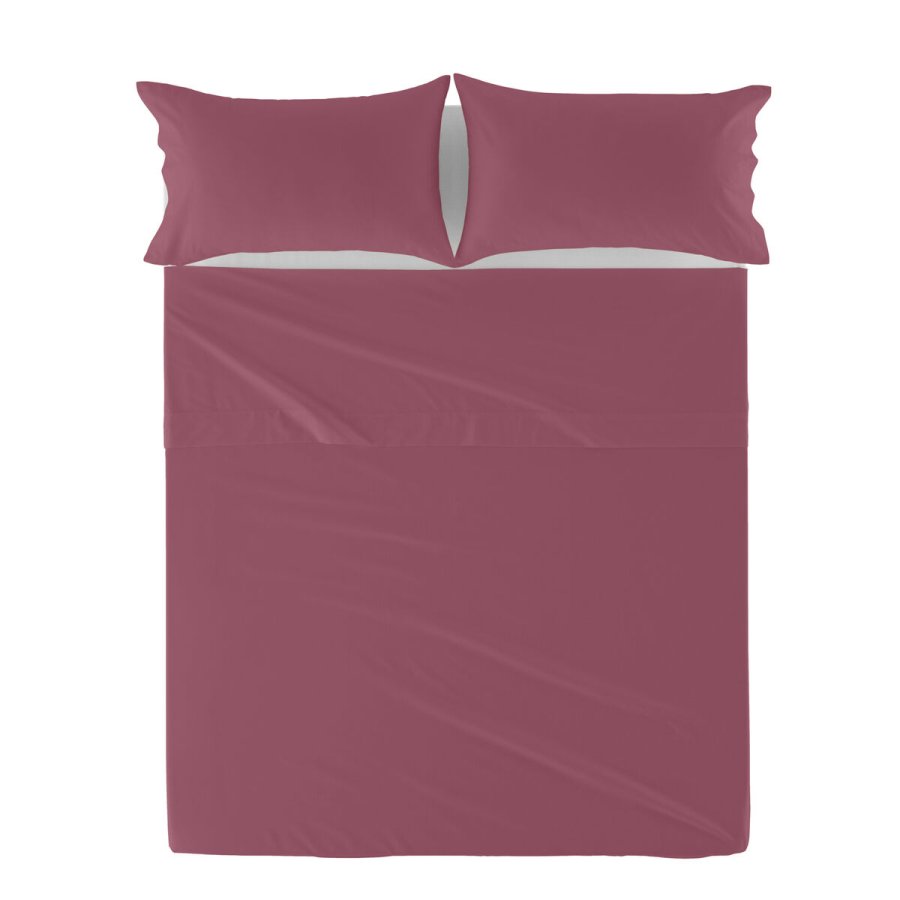 Toplagen HappyFriday Basic Magenta 180 x 270 cm #1