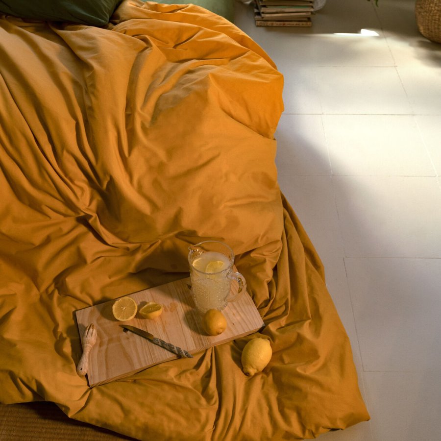 Nordisk cover HappyFriday Basic Sennep 180 x 220 cm #5