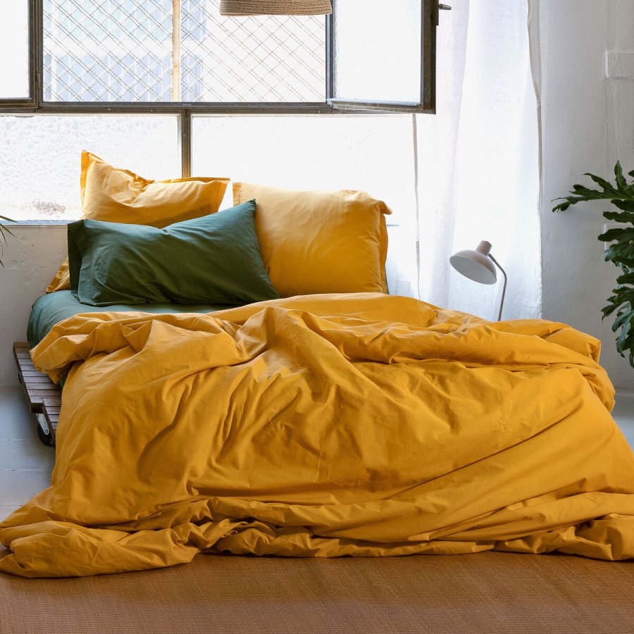 Nordisk cover HappyFriday BASIC Sennep 200 x 200 cm #3