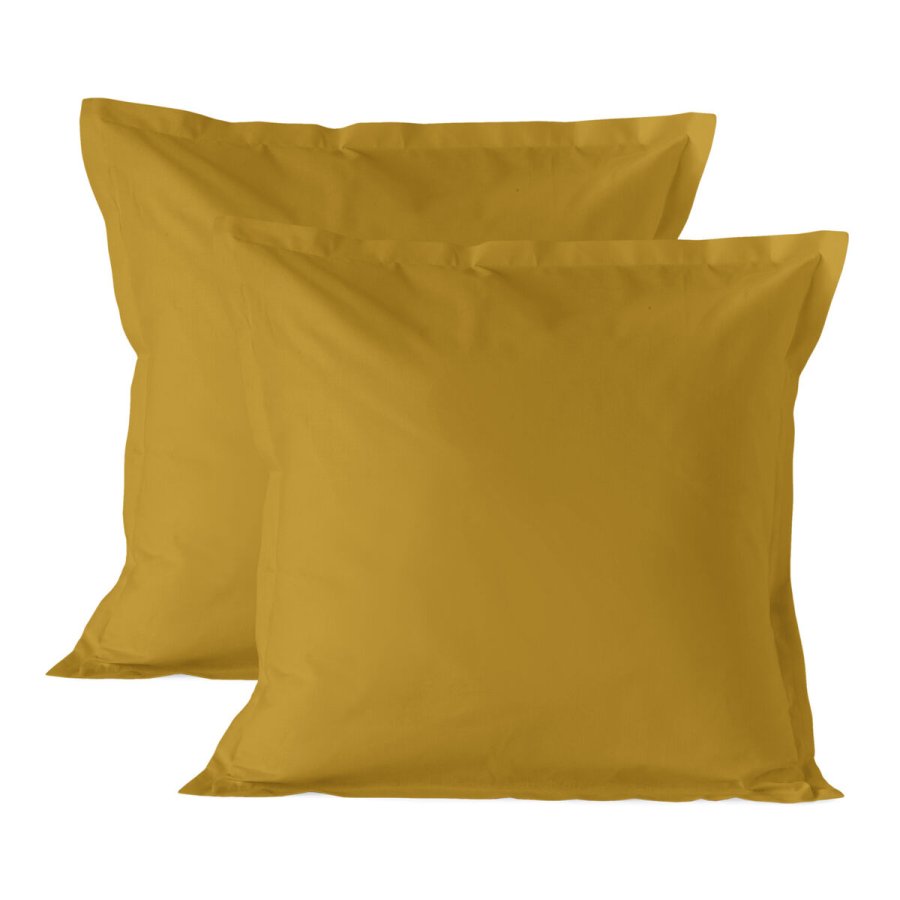 Pudebetrk HappyFriday Basic Sennep 60 x 60 cm 2 enheder #1