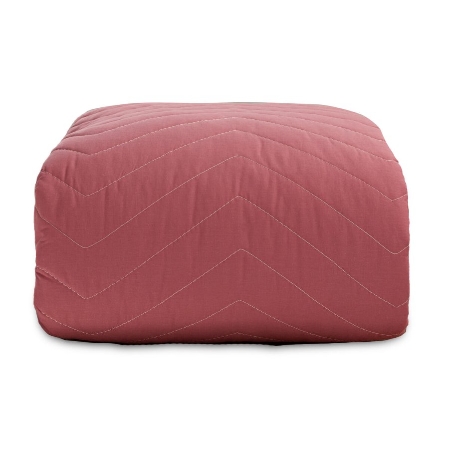 Sengetppe med to sider HappyFriday Basic Arista Hvid Magenta 270 x 260 cm #21
