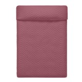 Sengetppe med to sider HappyFriday Basic Arista Hvid Magenta 270 x 260 cm #1