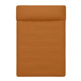 Sengetppe med to sider HappyFriday Basic Dash Orange 270 x 260 cm #1