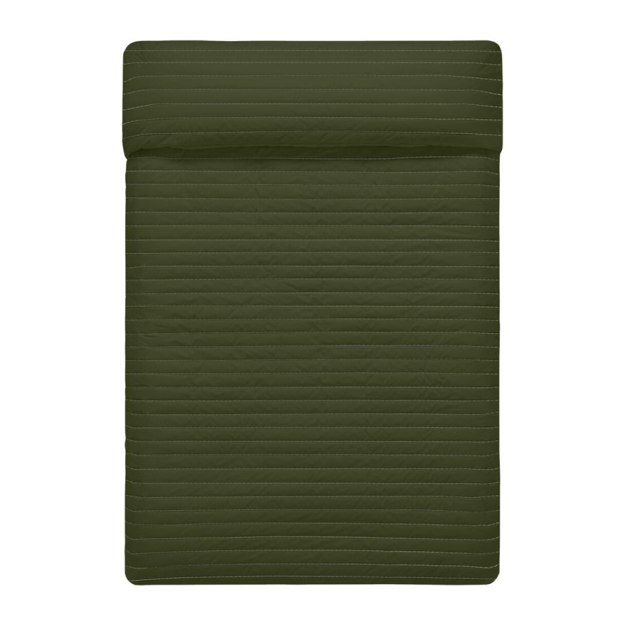 Sengetppe med to sider HappyFriday Basic Dash Gul Grn 180 x 260 cm #1