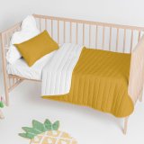 Sengetppe (vattppe) HappyFriday Basic Kids Dash Sennep 100 x 130 cm #2
