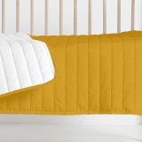Sengetppe (vattppe) HappyFriday Basic Kids Dash Sennep 100 x 130 cm #4