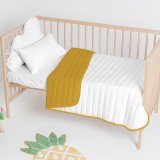 Sengetppe (vattppe) HappyFriday Basic Kids Dash Sennep 100 x 130 cm #6