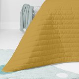 Sengetppe (vattppe) HappyFriday Basic Kids Dash Sennep 200 x 260 cm #4