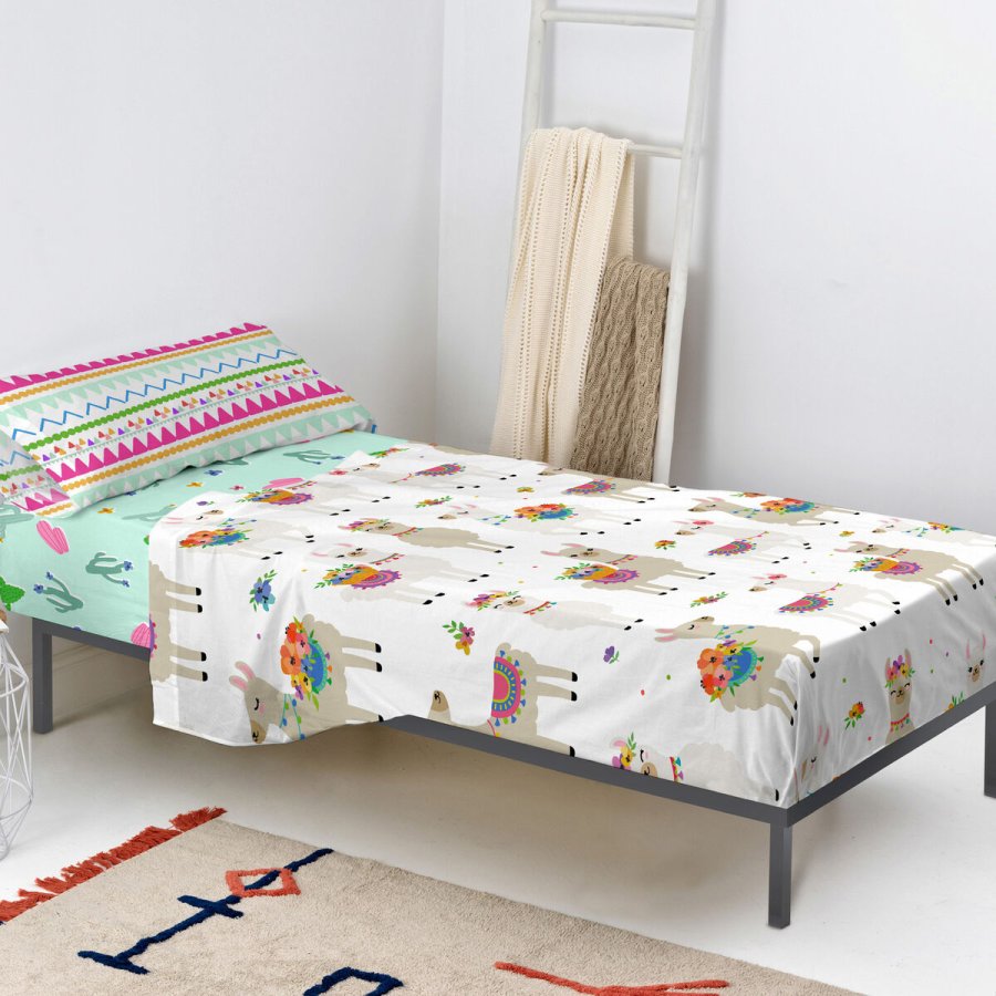 Sengetj st HappyFriday MOSHI MOSHI Multifarvet Seng 80/90 160 x 270 cm 28 x 3 x 38 cm #1