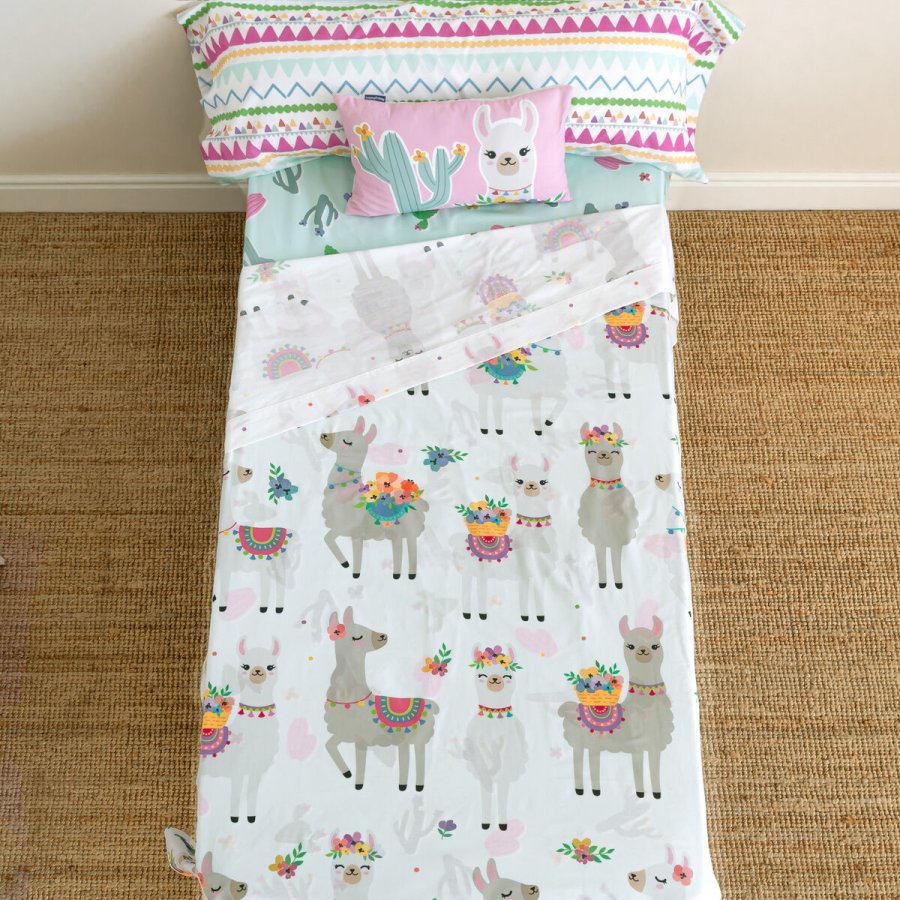 Sengetj st HappyFriday MOSHI MOSHI Multifarvet Seng 80/90 160 x 270 cm 28 x 3 x 38 cm #2