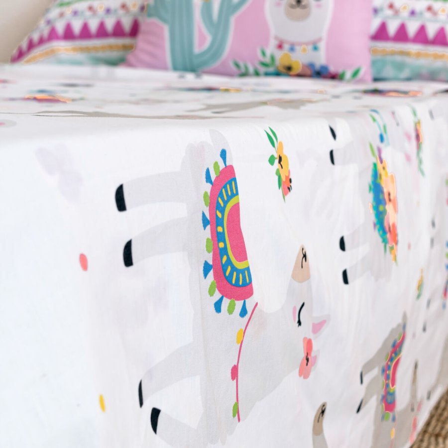 Sengetj st HappyFriday MOSHI MOSHI Multifarvet Seng 80/90 160 x 270 cm 28 x 3 x 38 cm #3