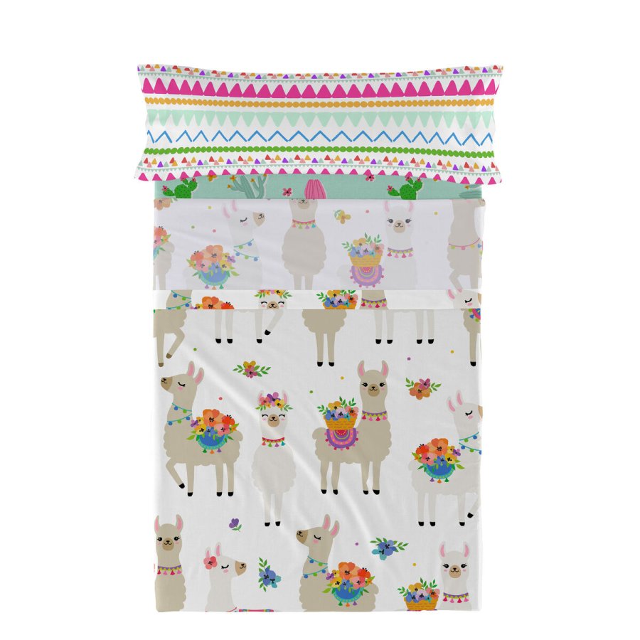 Sengetj st HappyFriday MOSHI MOSHI Multifarvet Seng 80/90 160 x 270 cm 28 x 3 x 38 cm #5