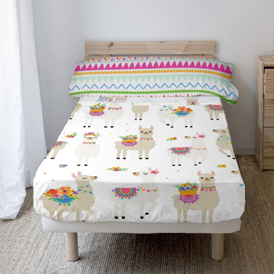 Sengetj st HappyFriday MOSHI MOSHI Multifarvet Seng 80/90 160 x 270 cm 28 x 3 x 38 cm #6