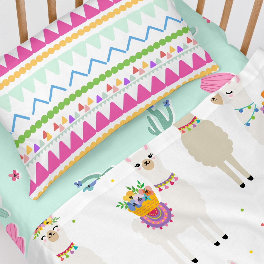 bundplastik HappyFriday MOSHI MOSHI Multifarvet Lysegrn 60 x 120 x 14 cm Kaktus #3