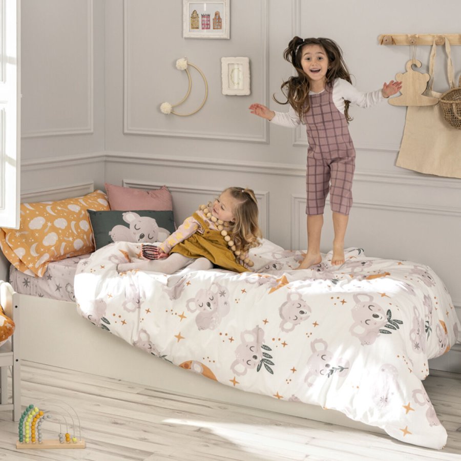 Dynebetrk st HappyFriday Moshi Moshi Baby Koala Multifarvet Seng 105 2 Dele #6