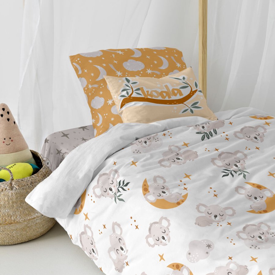 Dynebetrk st HappyFriday Moshi Moshi Baby Koala Multifarvet Seng 80 2 Dele #11