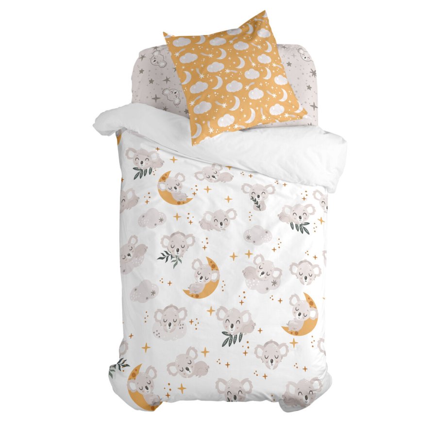 Dynebetrk st HappyFriday Moshi Moshi Baby Koala Multifarvet Seng 80 2 Dele #1