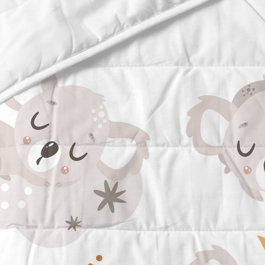 Sengetppe (vattppe) HappyFriday Moshi Moshi Multifarvet 180 x 260 cm Koala #3
