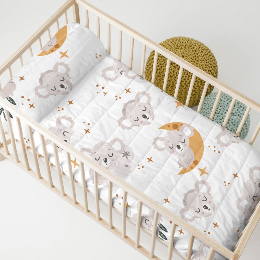 Sengetppe (vattppe) HappyFriday Moshi Moshi Multifarvet 100 x 130 cm Koala #2
