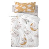 Dynebetrk st HappyFriday Moshi Moshi Baby Koala Multifarvet Vugge til baby 2 Dele #1