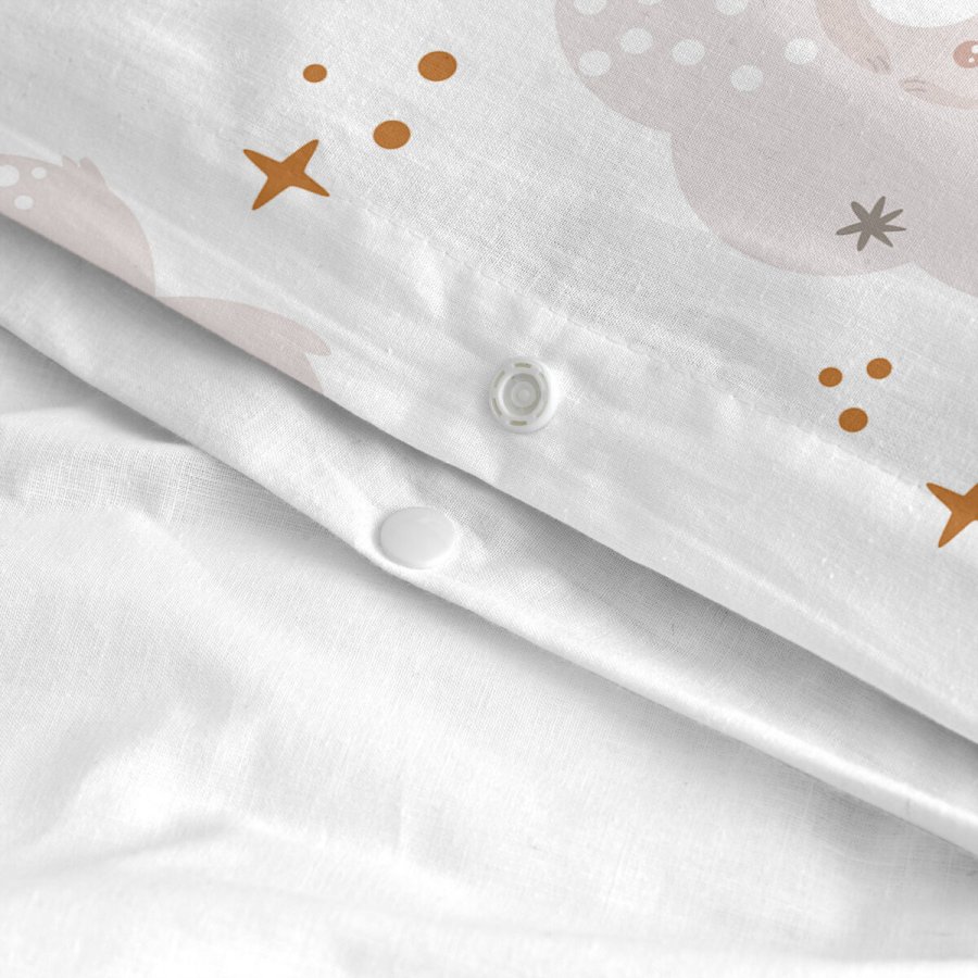 Sengetj til tremmeseng HappyFriday MOSHI MOSHI Multifarvet Vugge til baby #6