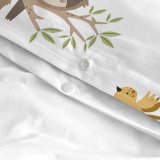 Dynebetrk st HappyFriday Moshi Moshi Happy Sloth Multifarvet Seng 80/90 2 Dele #26