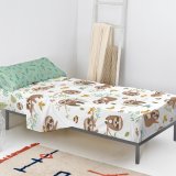 Sengetj st HappyFriday Moshi Moshi Happy sloth Multifarvet Seng 105 2 Dele #3