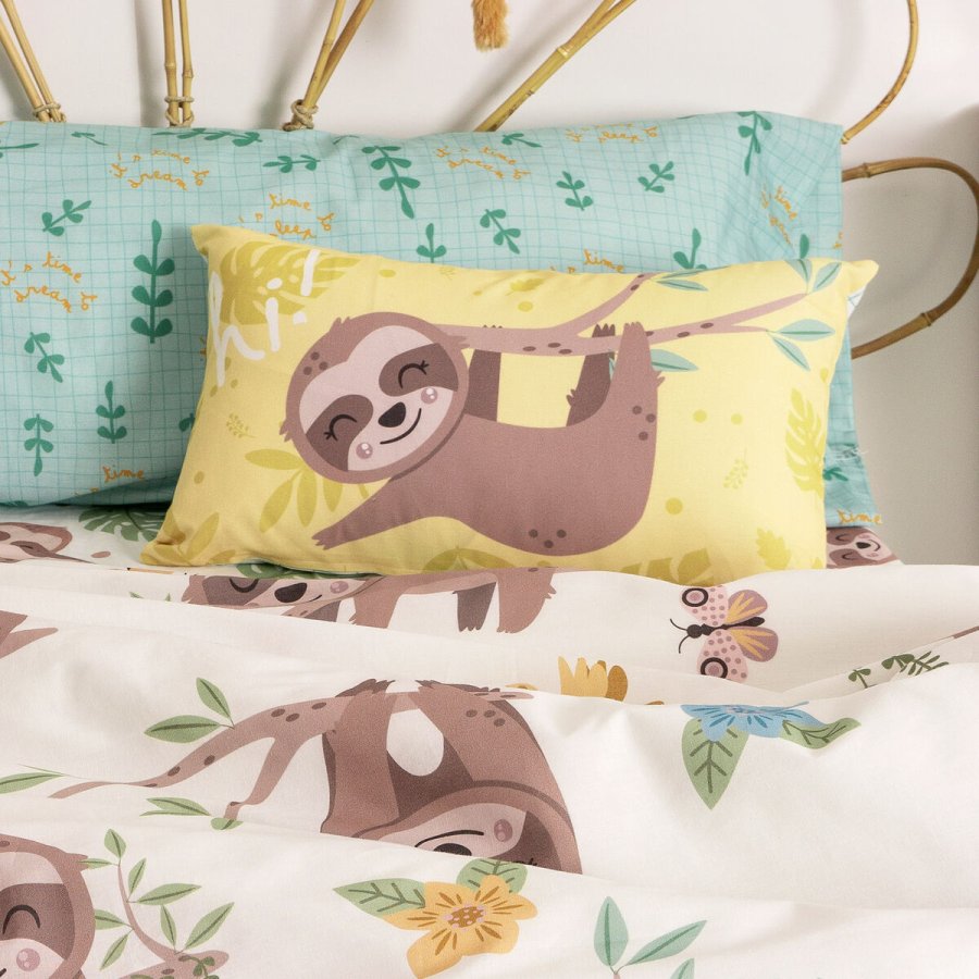 Pudebetrk HappyFriday Moshi Moshi Happy Sloth Multifarvet 50 x 30 cm #5