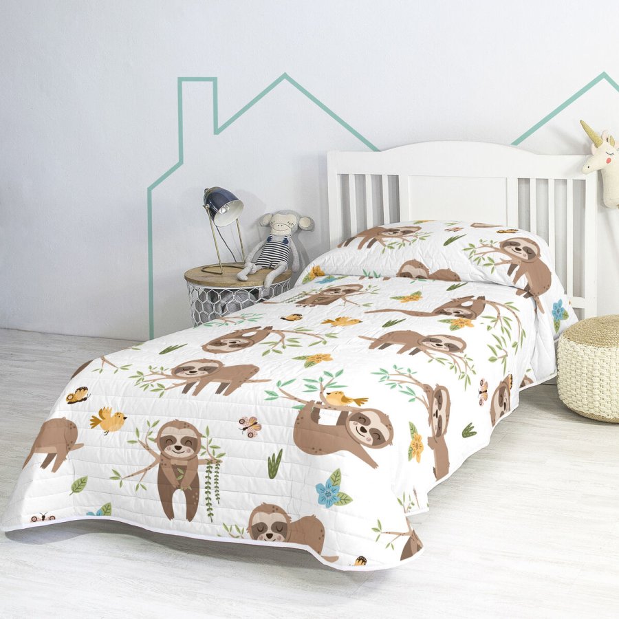 Sengetppe (vattppe) HappyFriday Moshi Moshi Multifarvet 200 x 260 cm Dovendyr #2