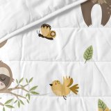Sengetppe (vattppe) HappyFriday Moshi Moshi Multifarvet 100 x 130 cm Dovendyr #3