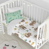 Dynebetrk st HappyFriday MOSHI MOSHI Multifarvet Vugge til baby 28 x 2 x 38 cm #1