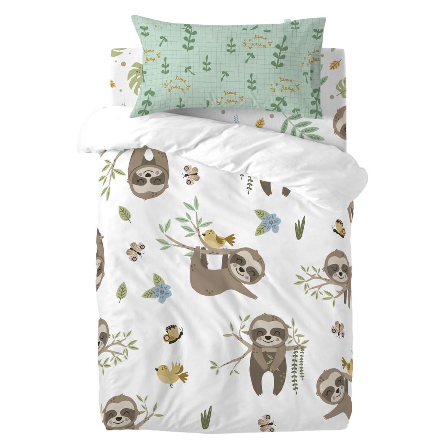 Pudebetrk HappyFriday Moshi Moshi Happy Sloth Multifarvet 50 x 75 cm #4