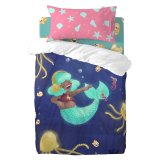 Pudebetrk HappyFriday Mr Fox Happy Mermaid Multifarvet 50 x 75 cm #3