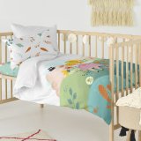 Dynebetrk st HappyFriday Mr Fox Dreaming   Multifarvet Vugge til baby 2 Dele #16