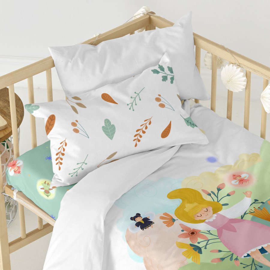 Dynebetrk st HappyFriday Mr Fox Dreaming   Multifarvet Vugge til baby 2 Dele #21