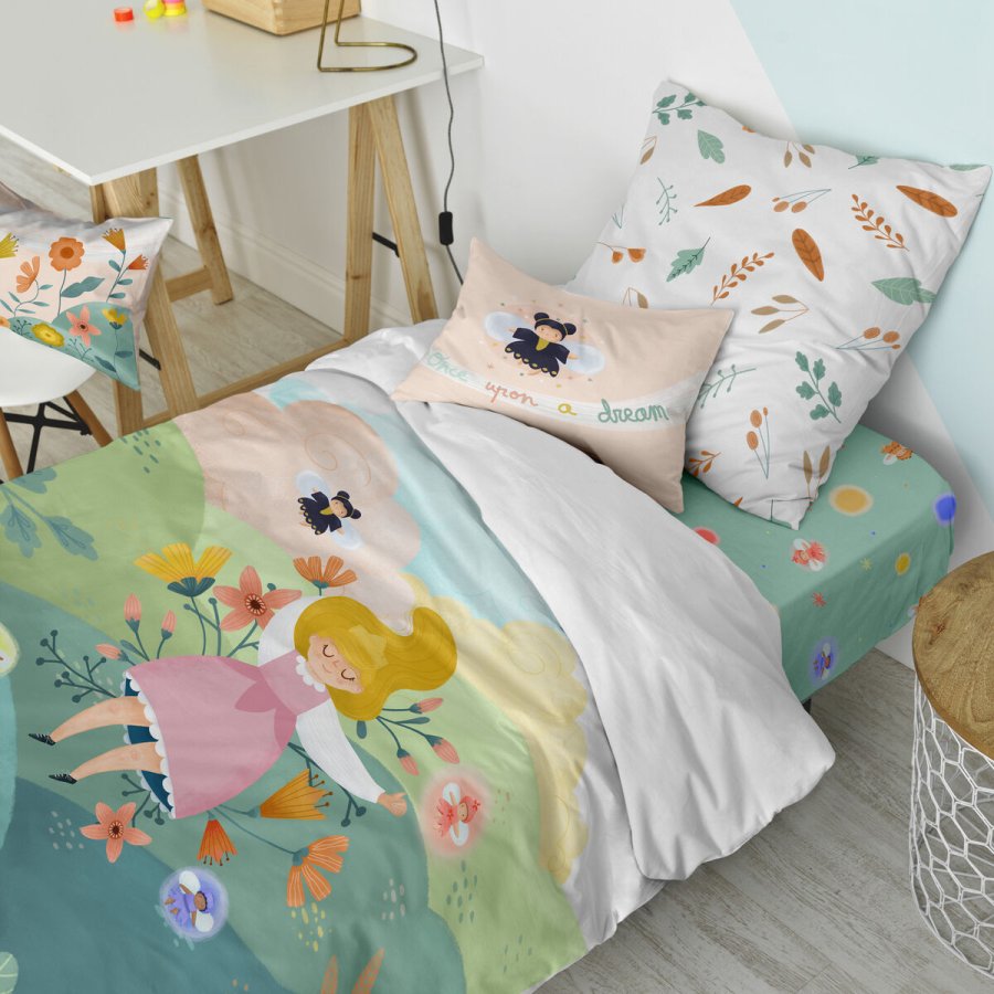 Dynebetrk st HappyFriday Mr Fox Dreaming   Multifarvet Seng 80 2 Dele #6