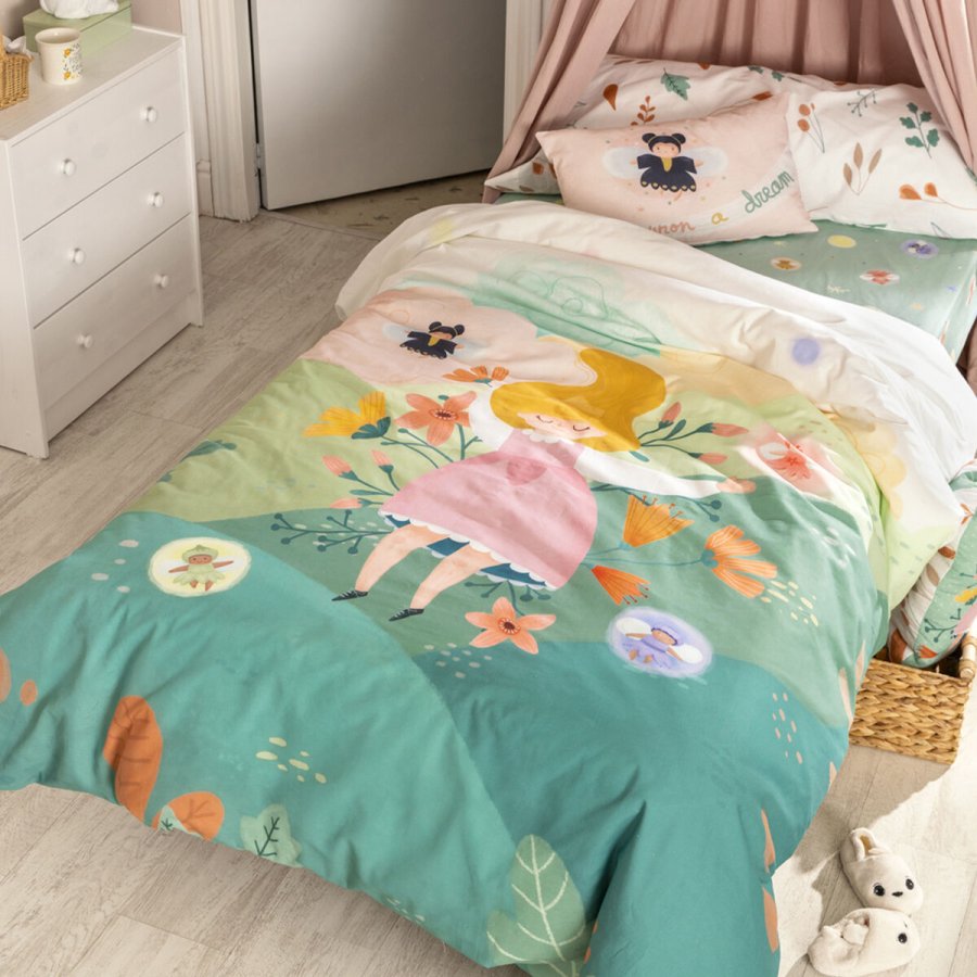 Dynebetrk st HappyFriday Mr Fox Dreaming   Multifarvet Seng 105 2 Dele #6