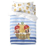 Dynebetrk st HappyFriday Happynois Pirate Ship Multifarvet Vugge til baby 2 Dele #1