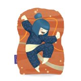 Pude HappyFriday Mr Fox The Warrior Multifarvet 40 x 30 cm #1
