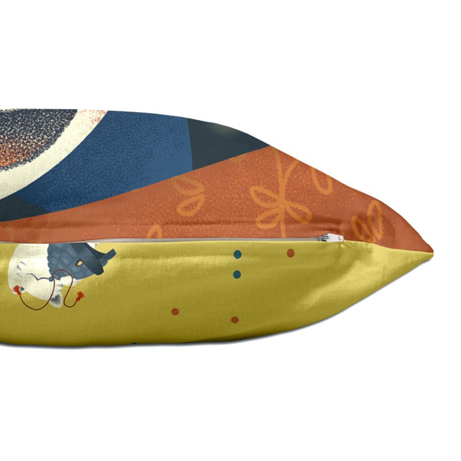 Pudebetrk HappyFriday Mr Fox The Warrior Multifarvet 50 x 30 cm #3