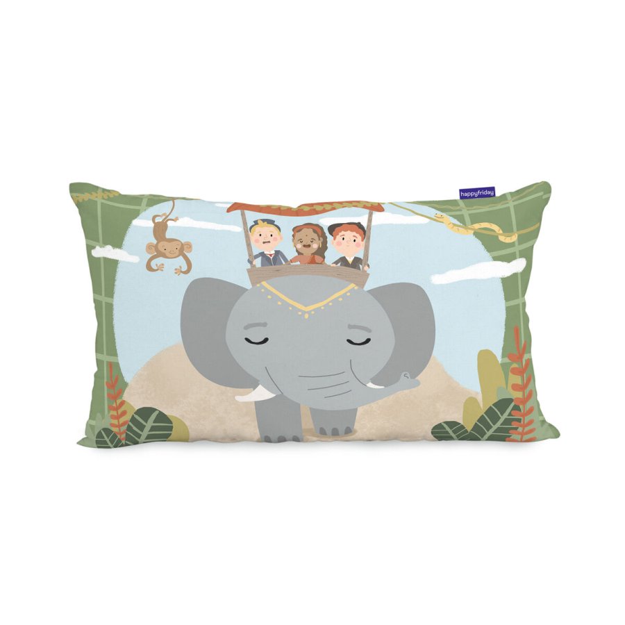 Pudebetrk HappyFriday Mr Fox World Trip Multifarvet 50 x 30 cm #1