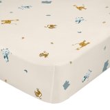 bundplastik HappyFriday Beige Multifarvet 90 x 200 x 32 cm dyr #1